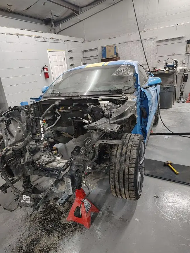 Auto body repair work at Easy Out Collision Center, photo 7